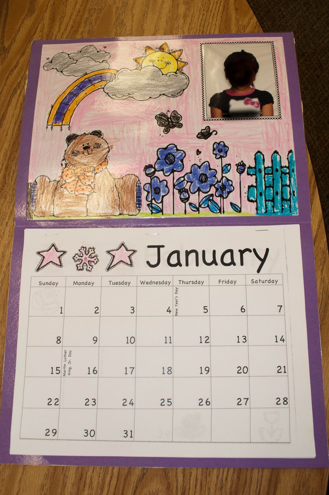Mrs. Ricca's Kindergarten Calendars Parent Gifts
