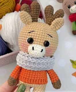 PATRON GRATIS RENO AMIGURUMI 47459 🦌