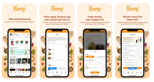 Ini Dia Beberapa Kelebihan Dari Aplikasi Yummy Yang Akan Kamu Dapatkan