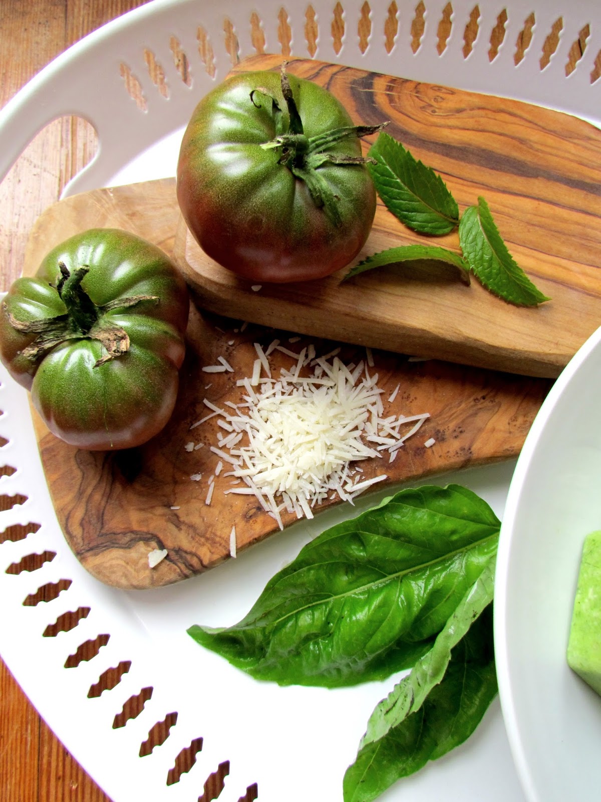 Trisha Brink Design Green Tomato Pesto My Hubby's Specialty