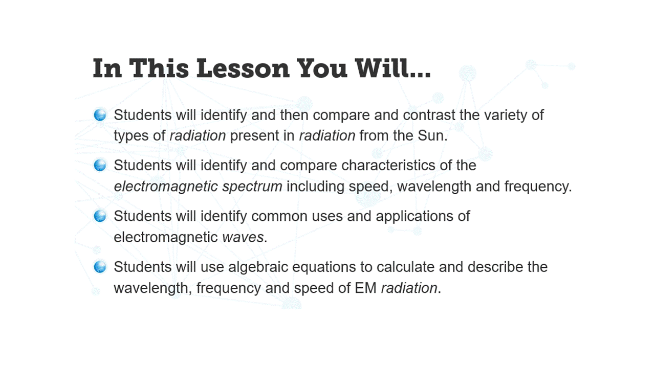 Chemistry Grade 9, Atomic Emission Spectra , Introduction
