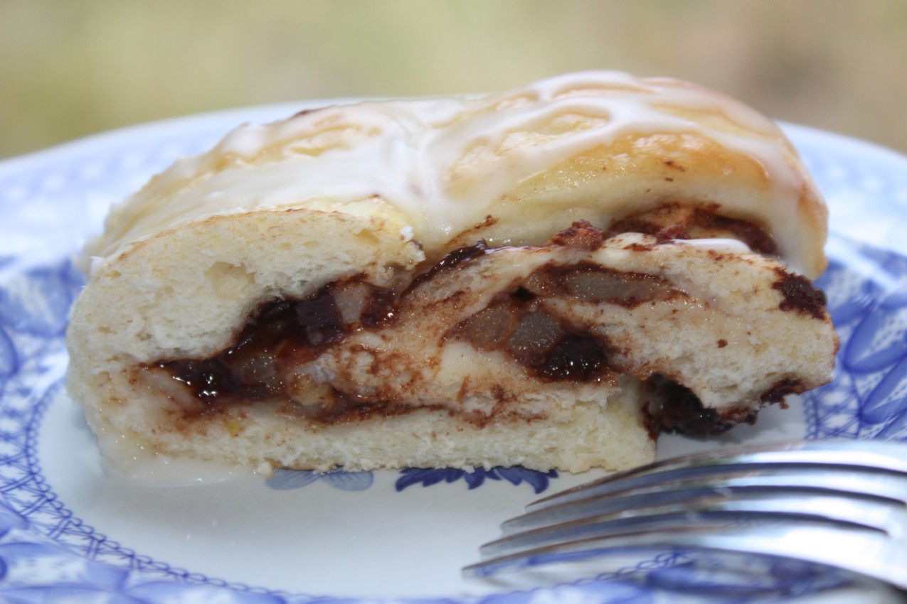 pass the peas, please ginger pear coffee cake