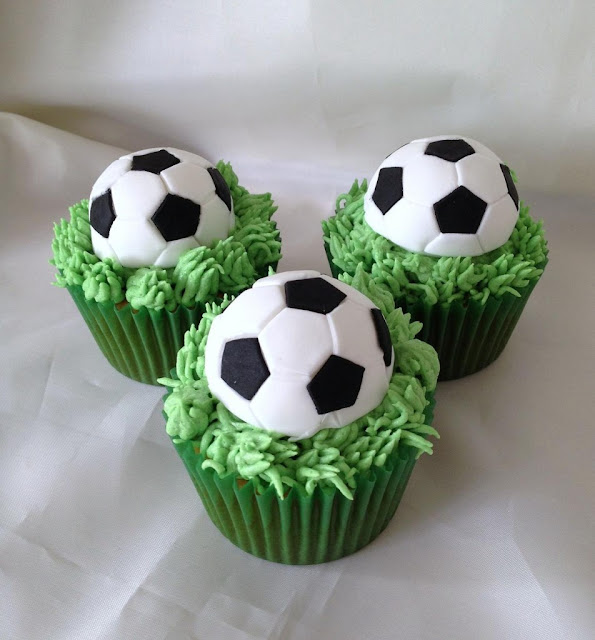 soccer cupcake soccer Fifa cupcake per bambini