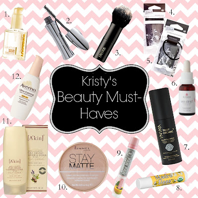 Kristy's Beauty Must Haves