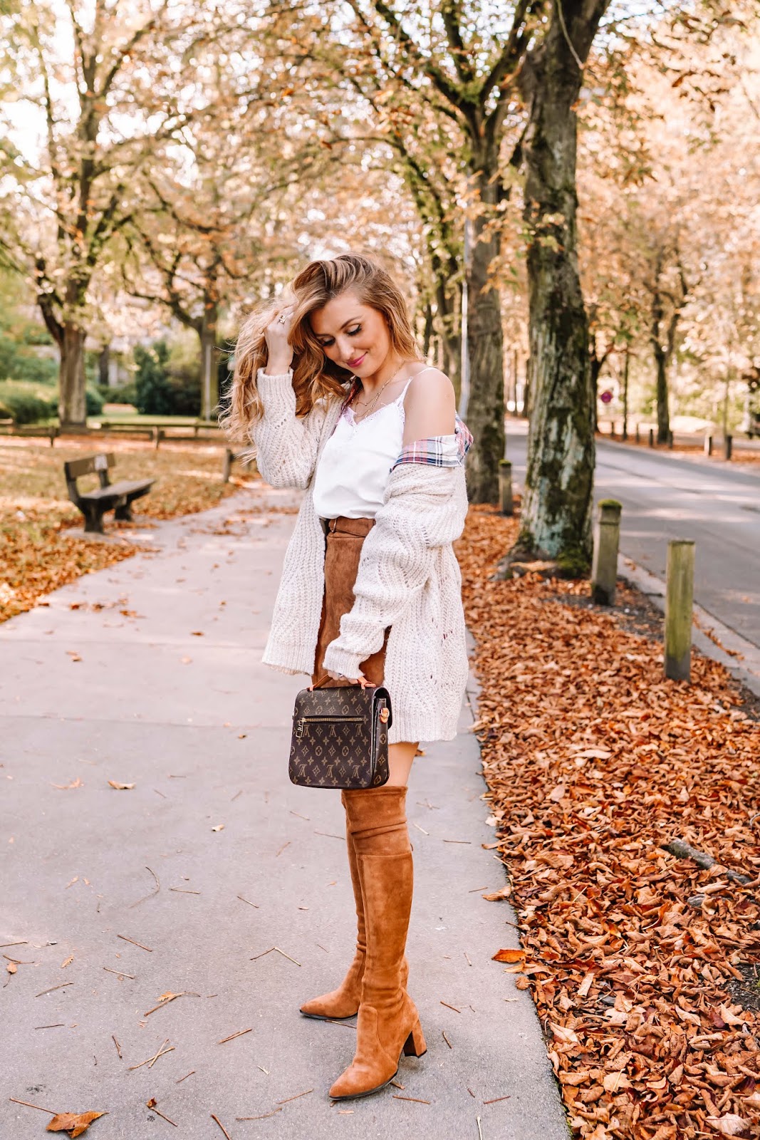 Overknee Stiefel Bleistiftrock Und Stiefel Rock Overknee Stiefeln