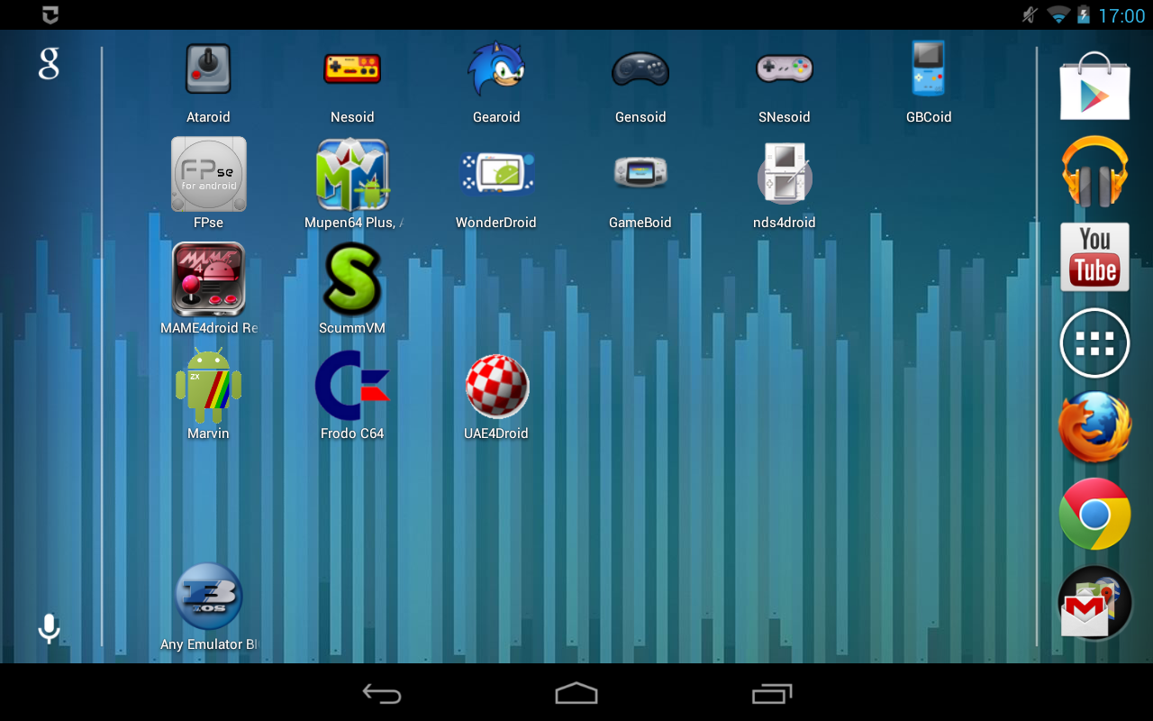 NISBA non il solito blog android Lista di emulatori di vecchie