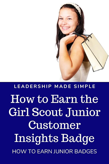 How to Earn the Girl Scout Junior Customer Insights Badge