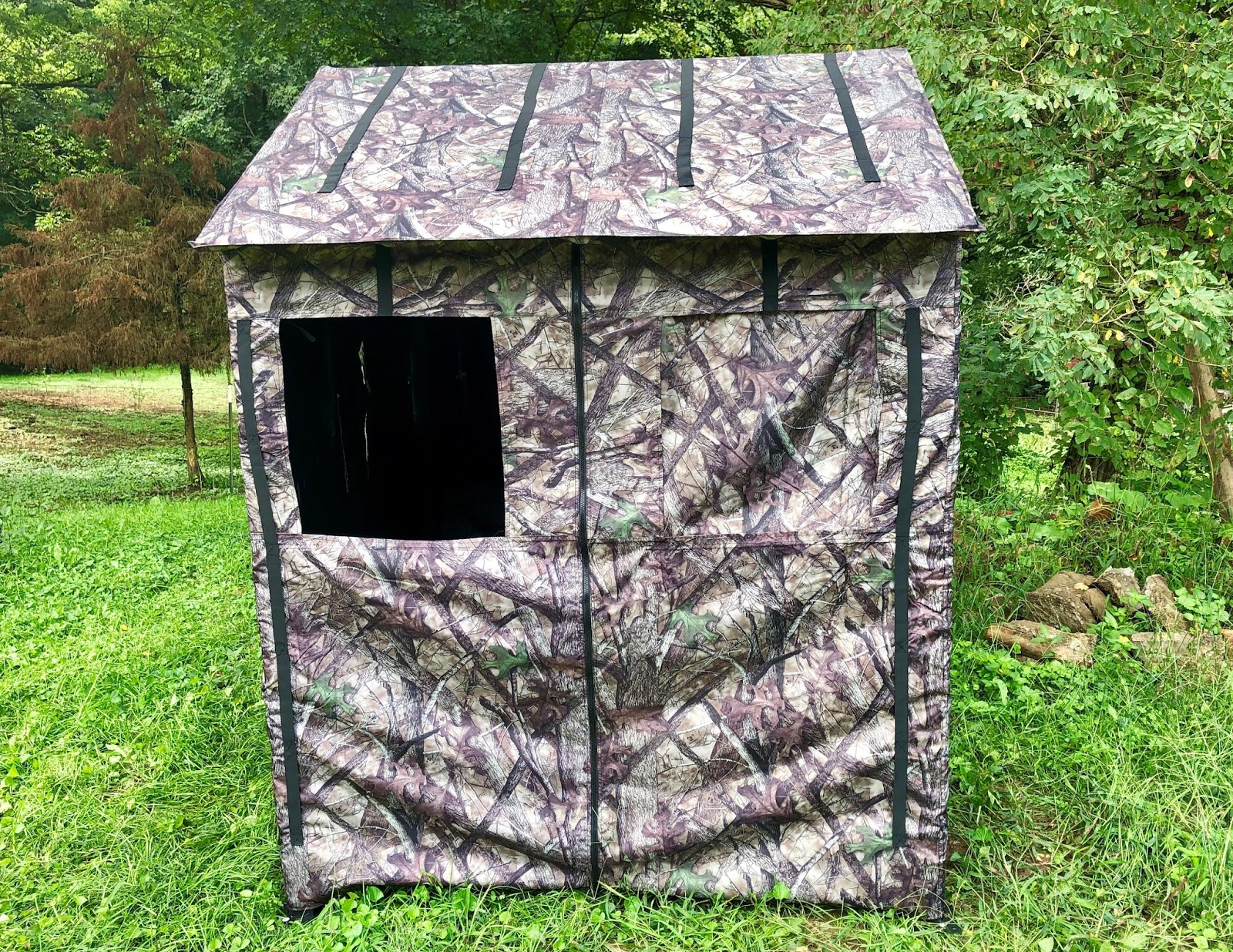 Stacy Talks & Reviews Deluxe True Timber® Ground Blind