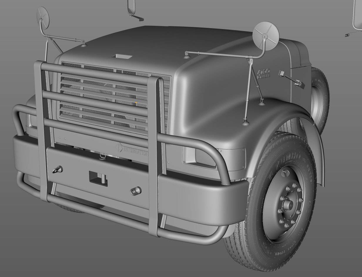 Andrej Stefancik CG Front of the truck [WIP]