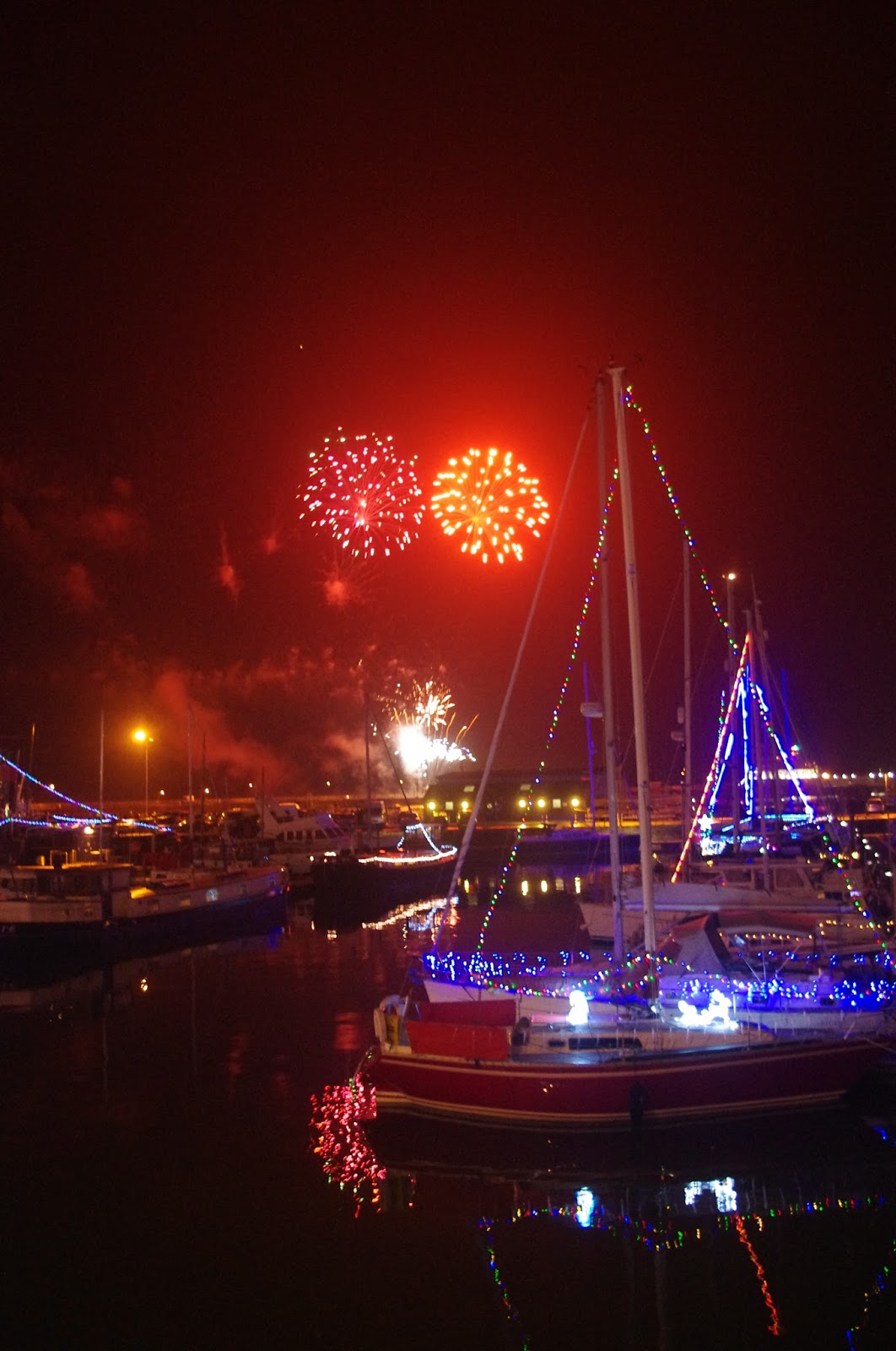 Ramsgate fireworks New Year 2017