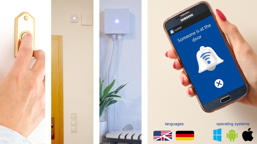 doorbell smart smarter gadgets smartphone visitor presses alert laptop single info