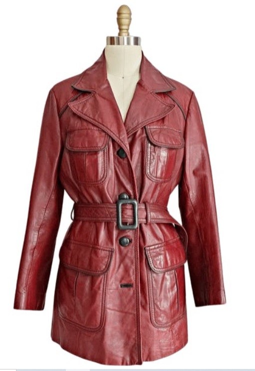 Adonising: MAD14Kt This is for you... 1970's leather jacket