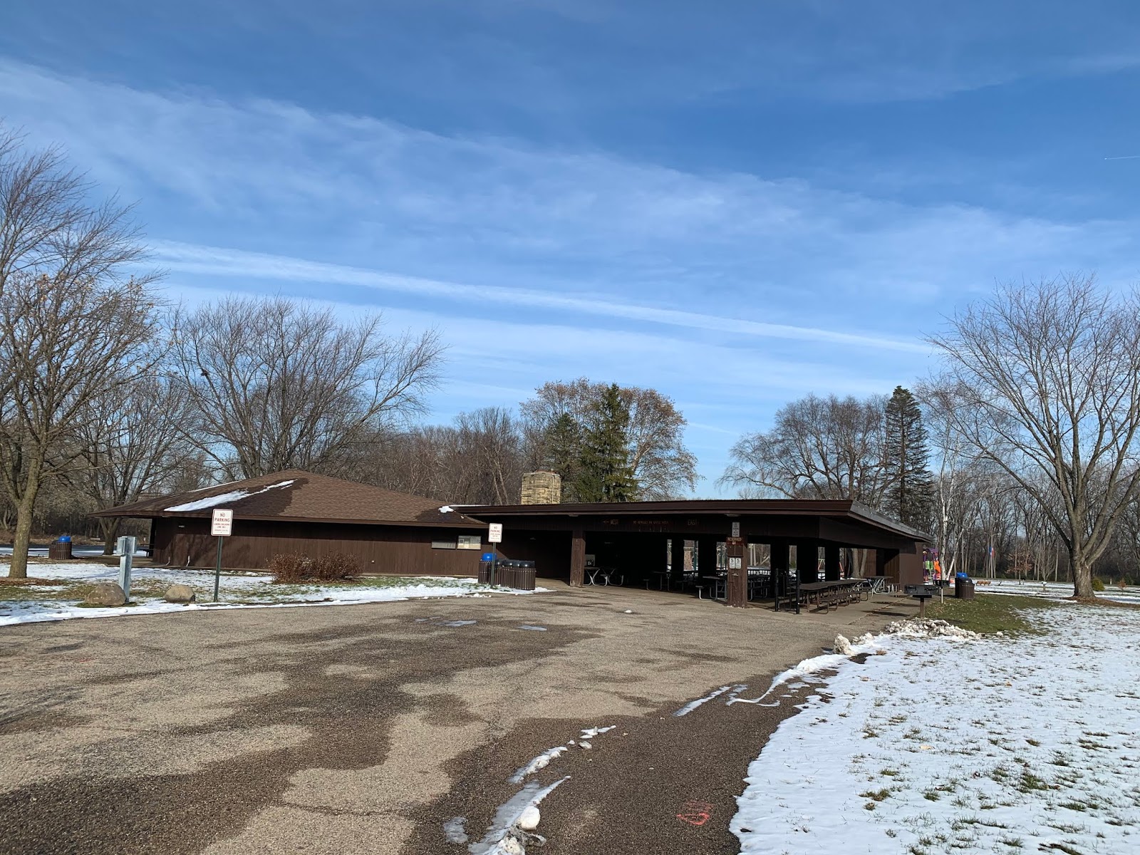 Retiring Guy's Digest Lakeview Park shelter, Middleton WI October