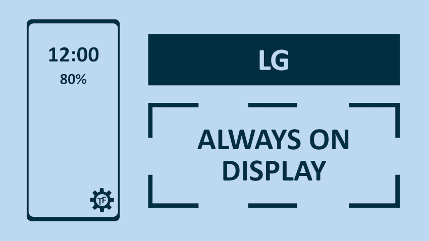 Jak włączyć always on display w LG?
