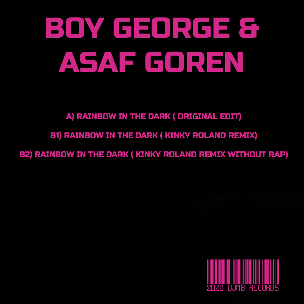MEDUSABOY: Boy George & Asaf Goren - Rainbow In The Dark ( 10