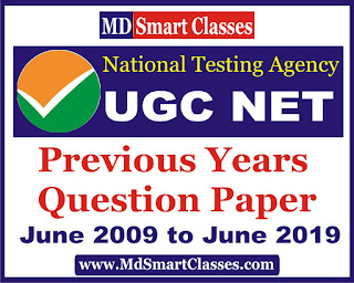 UGC NET ( NTA NET ) Previous Year Question Papers June 2009 to December 2018 | Last 10 Years Question Papers UGC NET