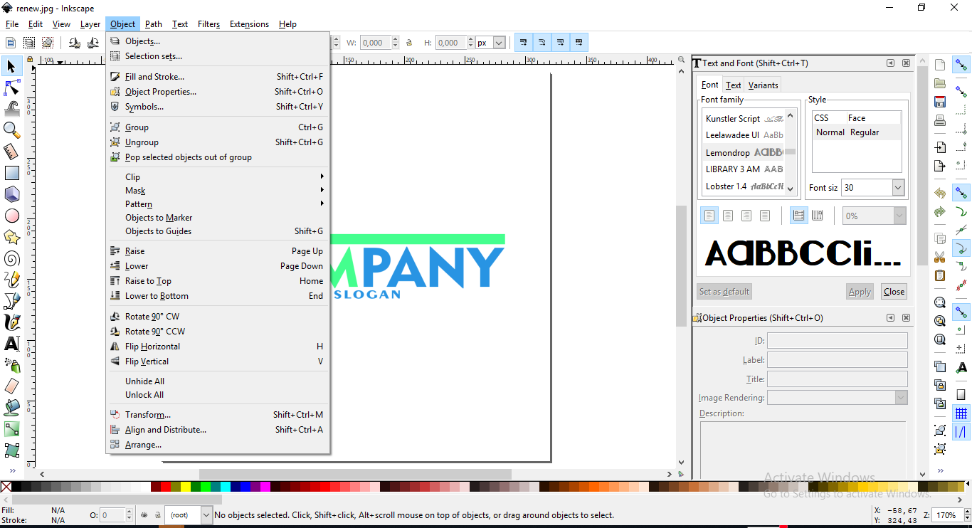 coreldraw inkscape coreldraw inkscape