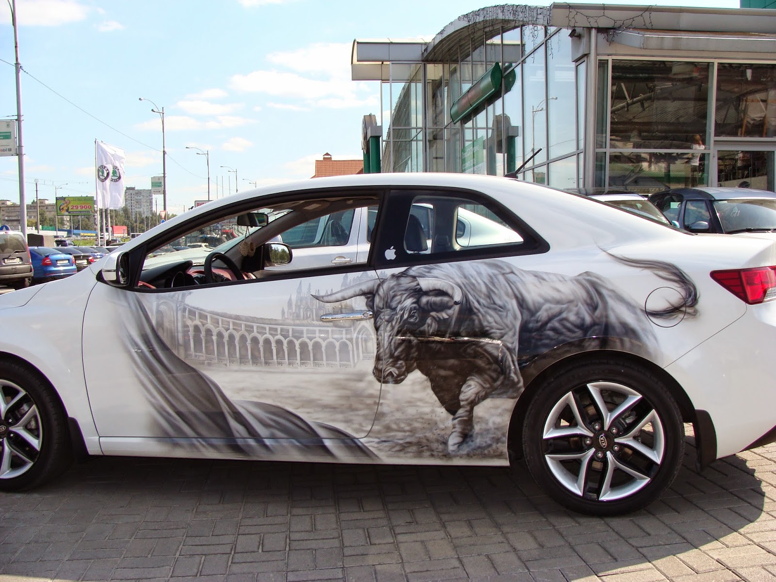 Kia Rio 4 винилография