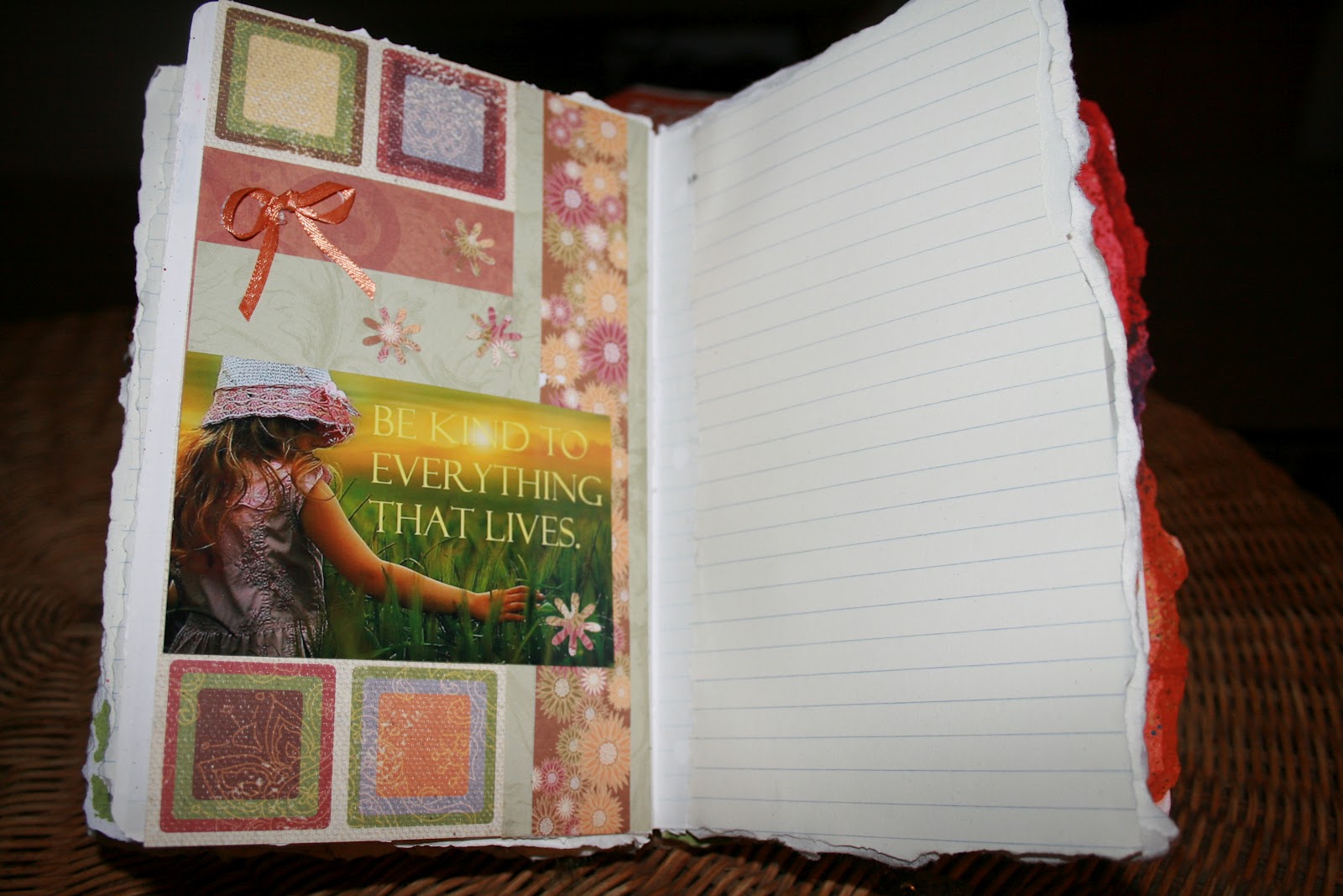 A Tiny Homestead: Altered Book = Handmade Journal