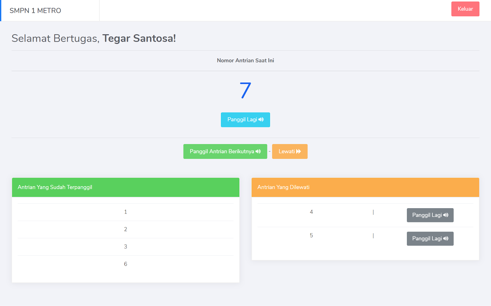 Aplikasi Antrian Berbasis Web Realtime & Full UI (Download) - Teziger Blog