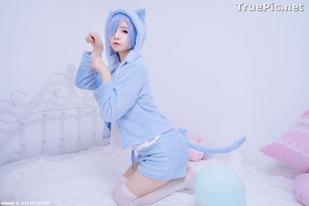 Image [MTCos] 喵糖映画 Vol.043 – Chinese Cute Model – Sexy Rem Cosplay - TruePic.net - Picture-33