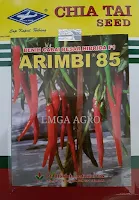 cabe arimbi 85,benih cabe arimbi 85,benih cabe,cabe merah,budidaya cabe,lmga agro