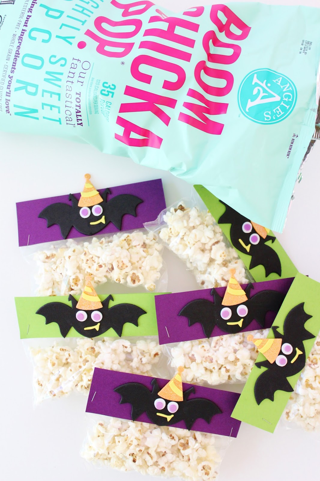 DIY Halloween Popcorn Party Favors