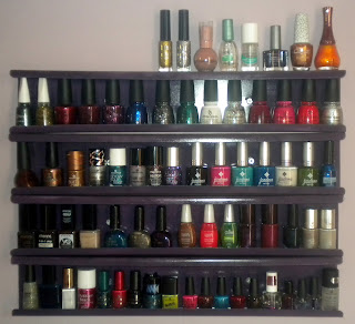 .: Mi nueva repisa de esmaltes de uñas