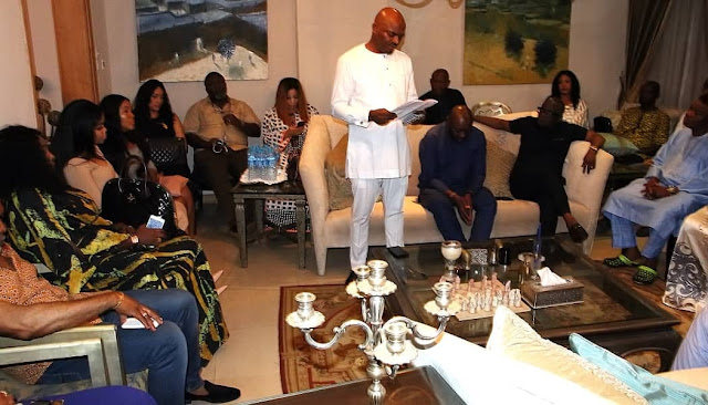   Saraki Doles out N5m for ailing actors?Promises to make a case for Nollywood