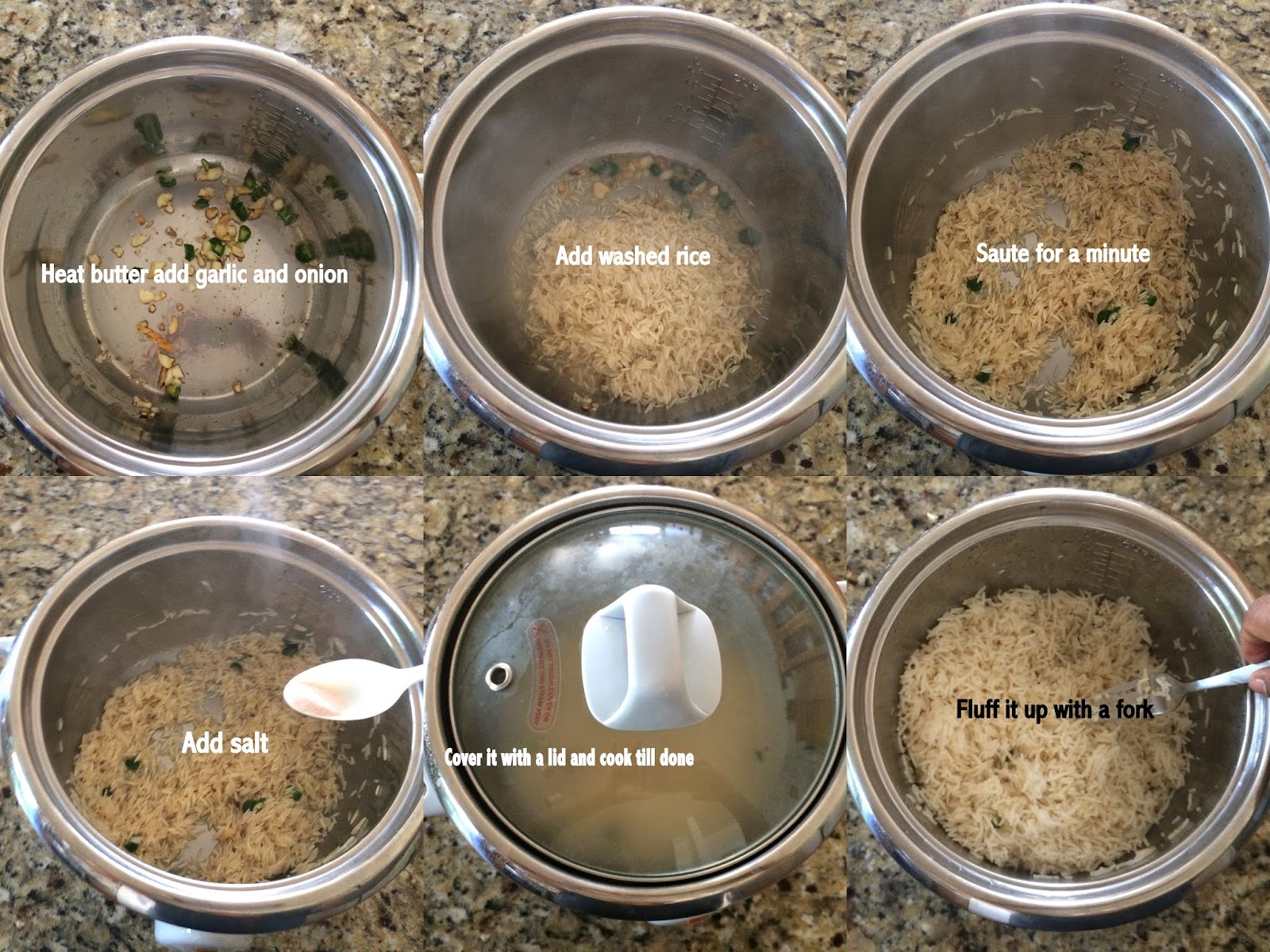 Sailaja Kitchen...A site for all food lovers! Kale Rice / Easy Kale Rice / Simple and Quick