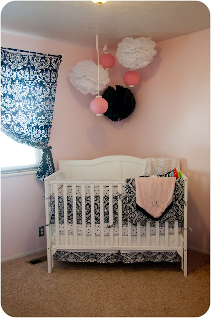 baby crib decorated