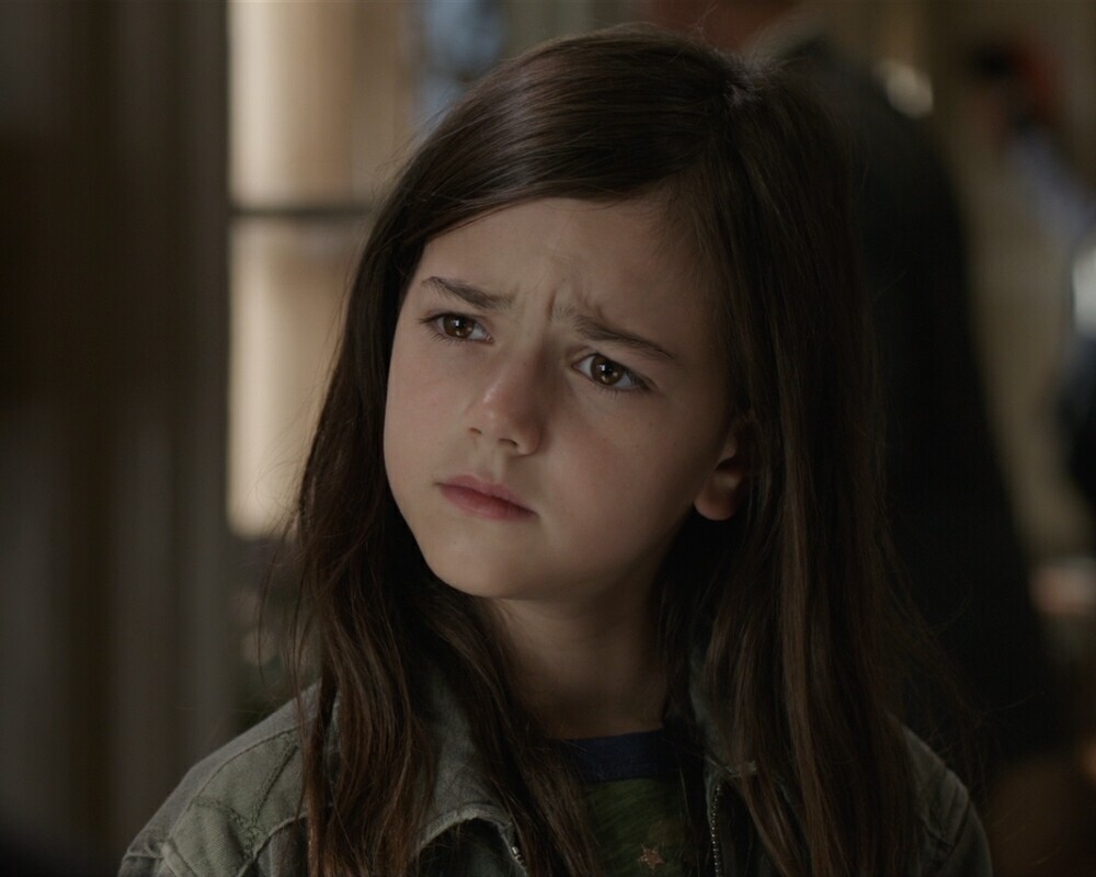 Abby Ryder Fortson, who plays Scott Lang's daughter Cassie, is a magni...
