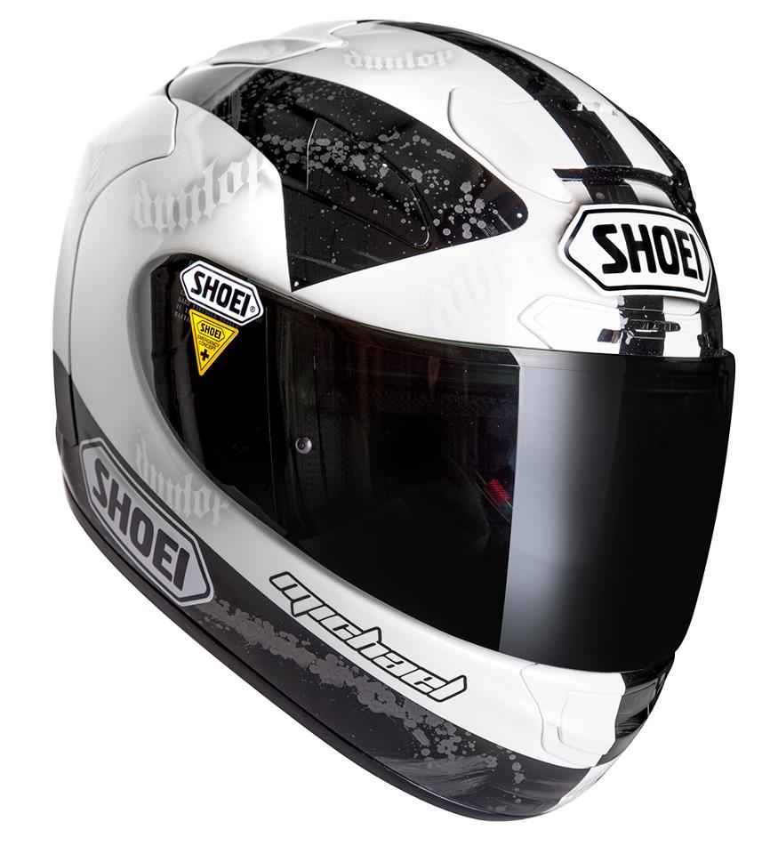 Racing Helmets Garage Shoei XSpirit II M.Dunlop 2013