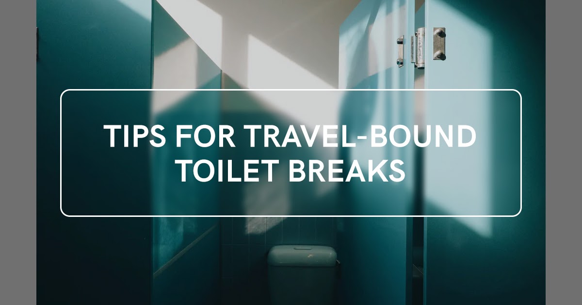 Tips For Travelbound Toilet Breaks