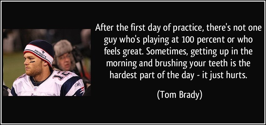 #1 Own Quotes: #1 First Day Of Practice Quotes