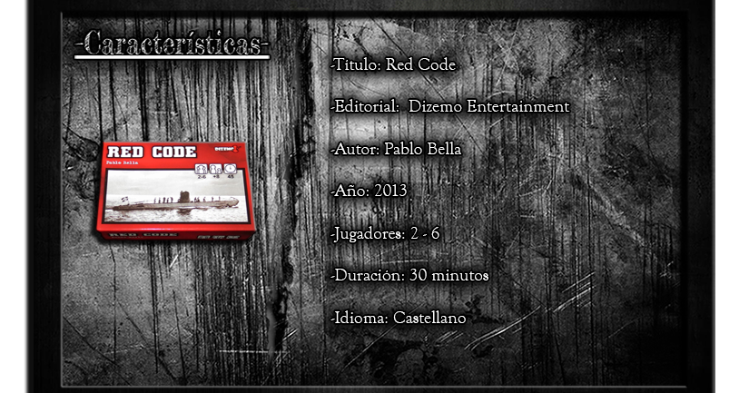 Juegos de Mesa: Red Code (Reseña)