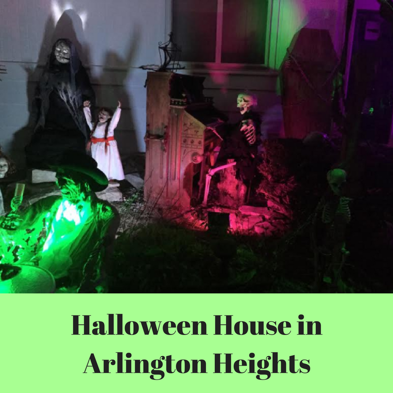 A Little Time and a Keyboard Halloween House in Arlington Heights