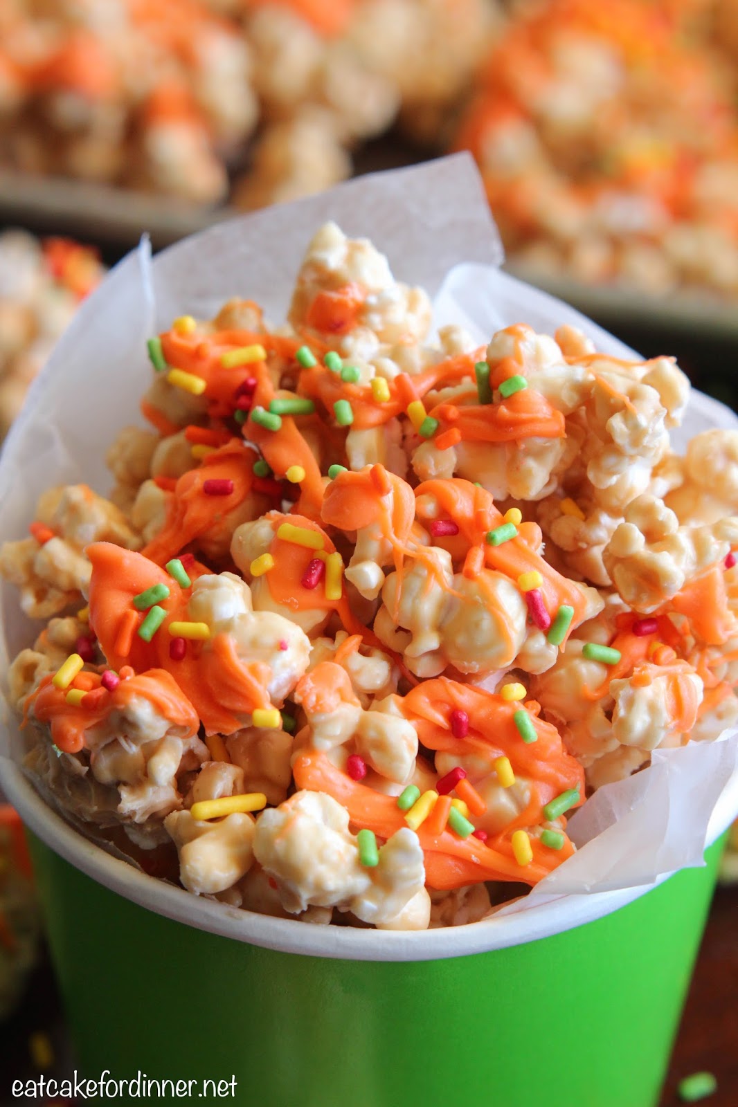 Eat Cake For Dinner White Chocolate Cookie Butter Popcorn