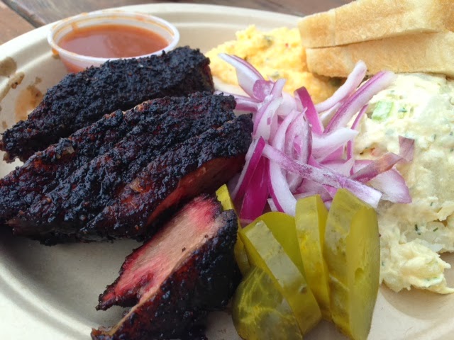 Man Up: Tales of Texas BBQ™: Brisket plate at Micklethwait