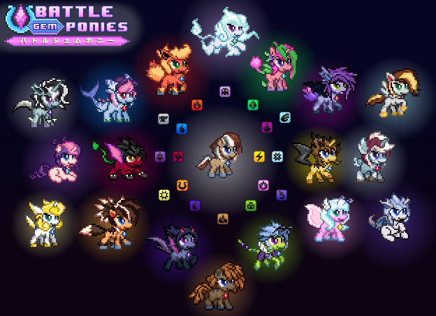 Battle Gem Ponies