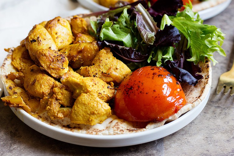 JOOJEH KABAB (PERSIAN SAFFRON CHICKEN KEBAB) RECIPE LEBANESE RECIPES