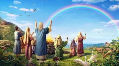 noah and family after the flood