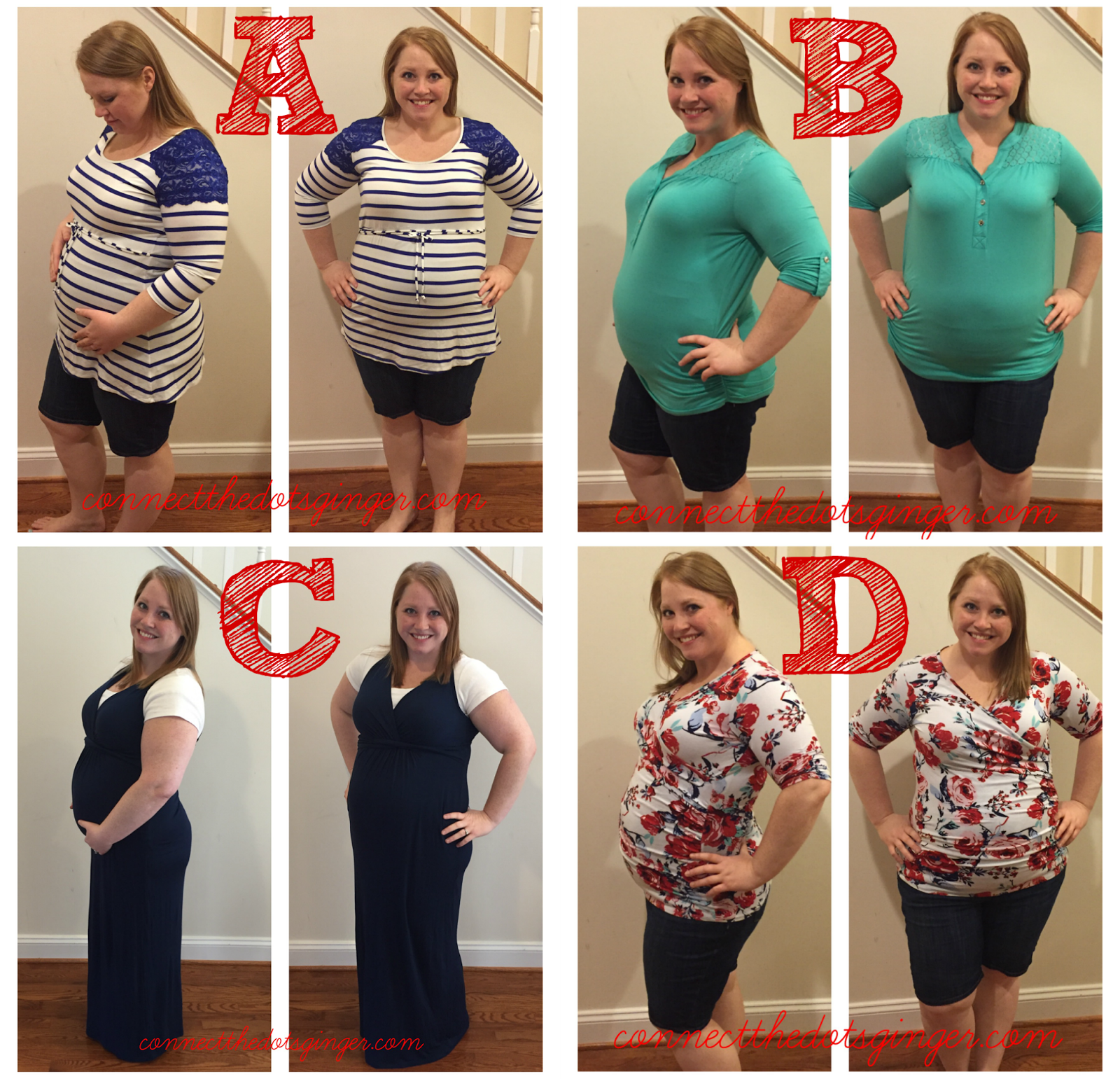 Connect the Dots Ginger Becky Allen My First Pregnancy Stitch Fix