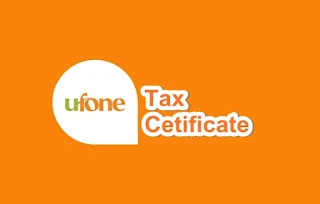 ufone-tax-certificate