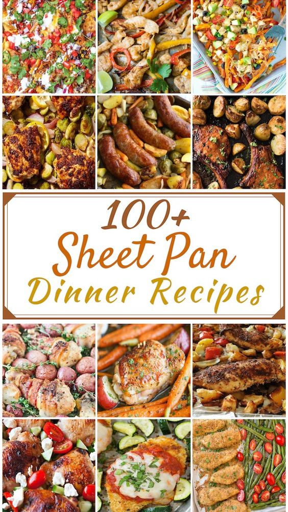 100 BEST SHEET PAN DINNERS