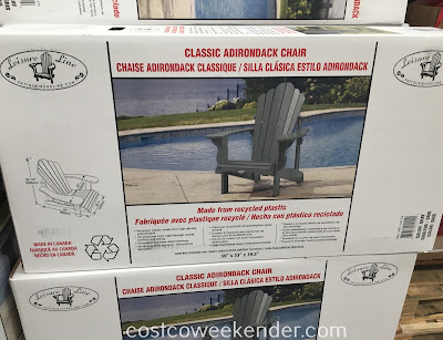 Costco 1031576 - The Adirondack Chair gives you the perfect outdoor seating