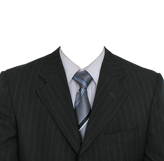 Mengganti Baju Pada Pas Foto dengan Jas di