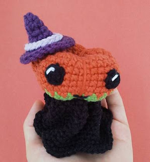 PATRON GRATIS CALABAZA AMIGURUMI 45341