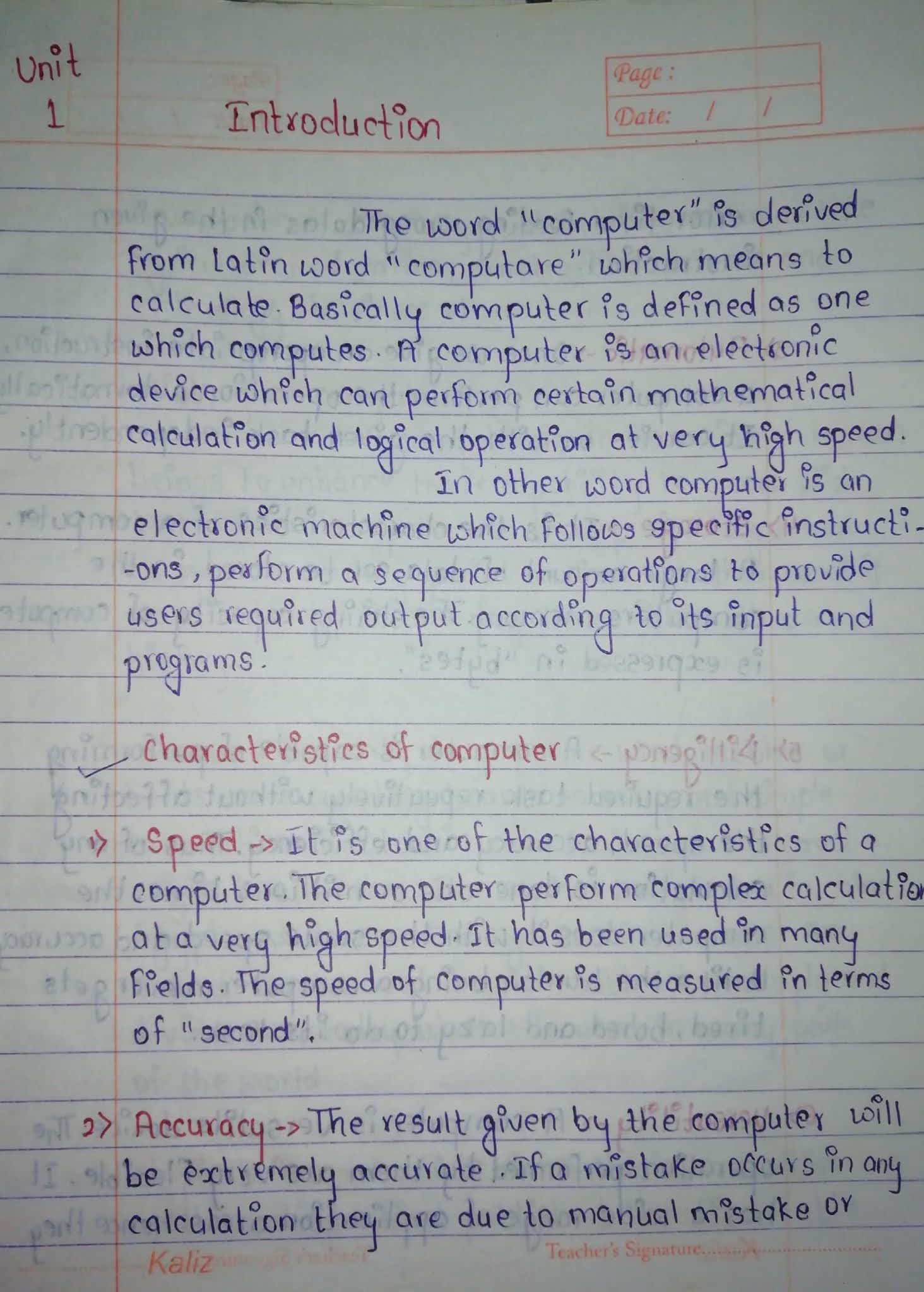 Computer Note For Diploma AG ~ A2Z AgriNotes