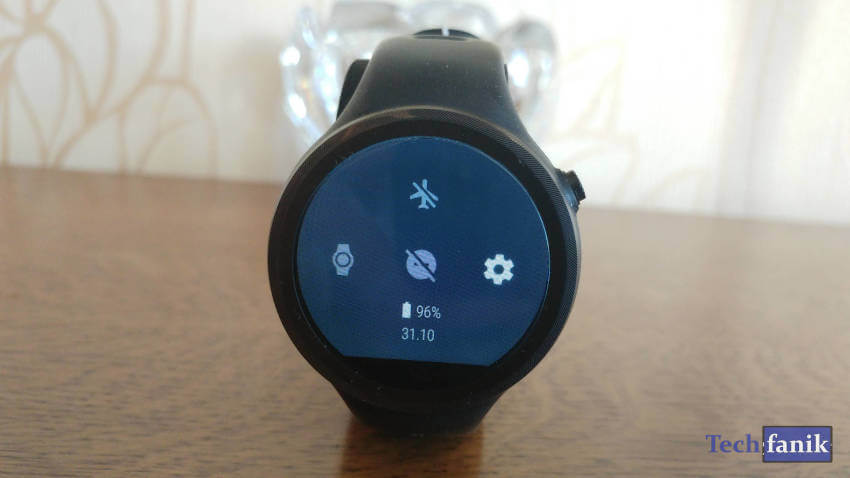 Belka skrótów w Wear OS